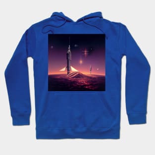 Interplanetary Spaceport Hoodie